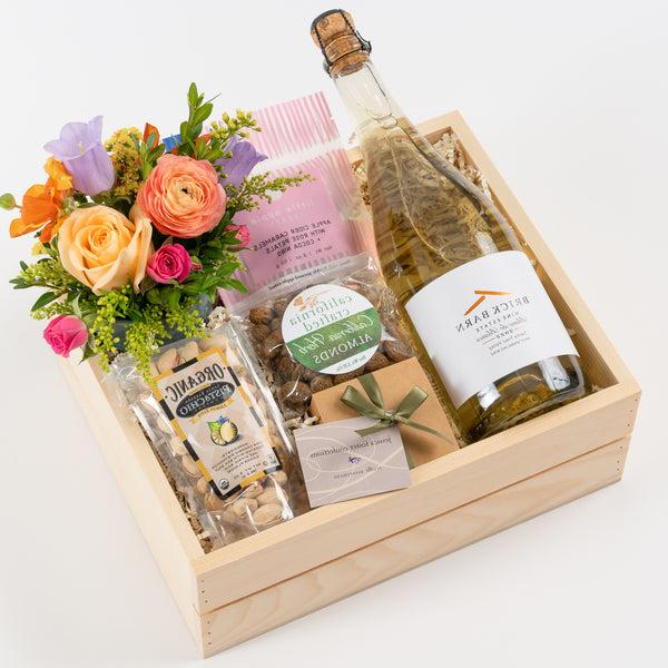 Classic Celebration Gift Box with Flowers