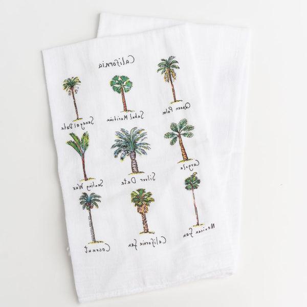 California Palms Flour Sack Towel